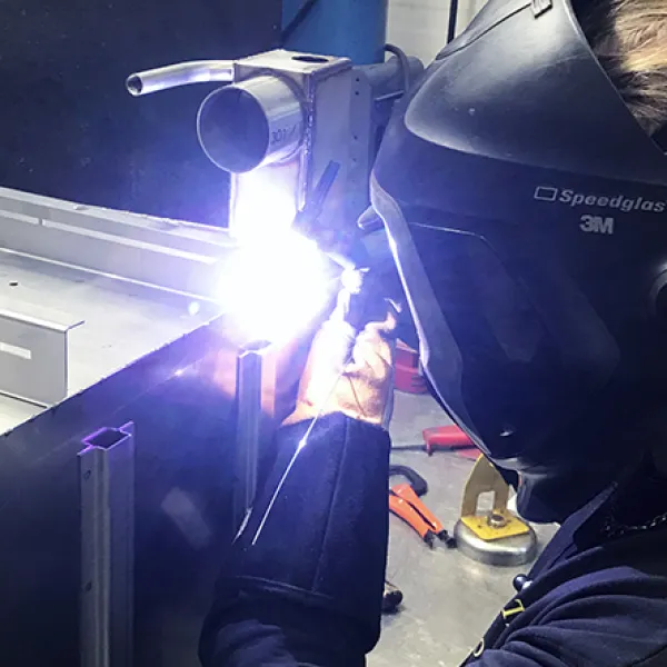 BH Svets valde Air Liuides gasblandning för snabbare svetsning