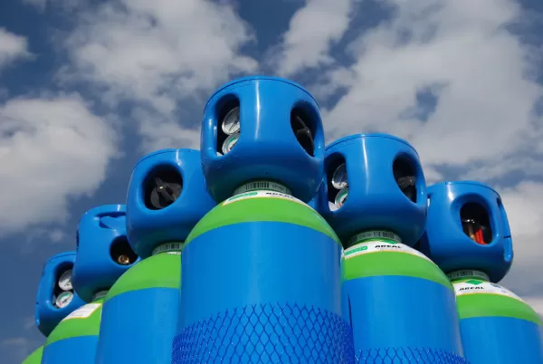 Gazy sprężone w butlach